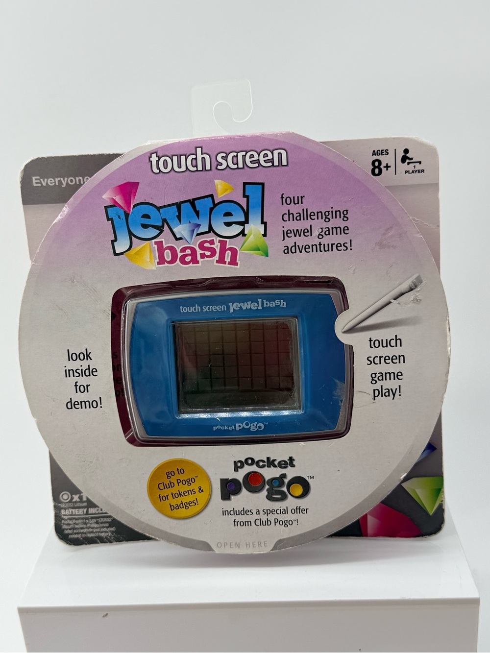 Hasbro Jewel Bash Touch Screen Game - Blue & Purple
